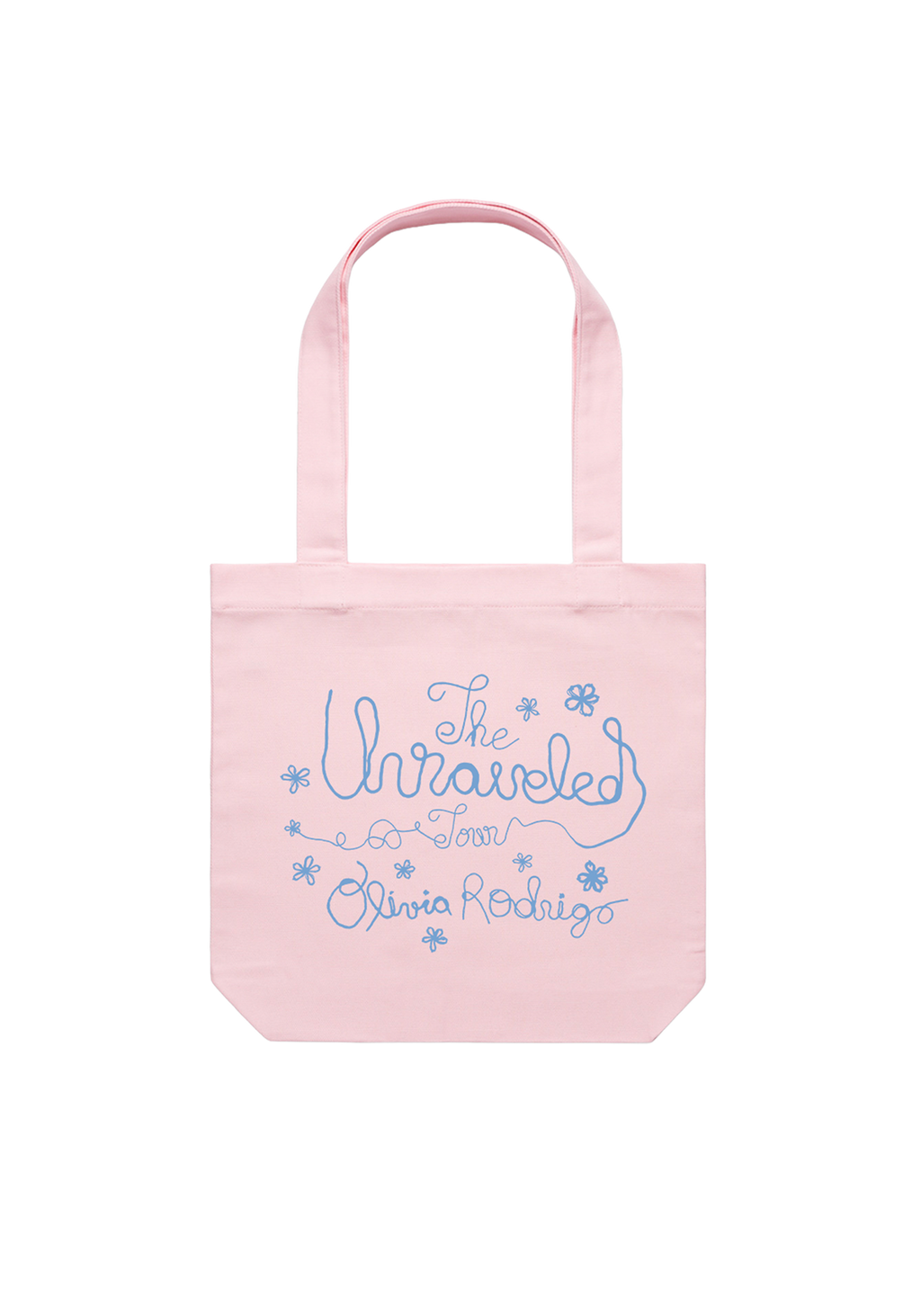 the unraveled tour tote bag