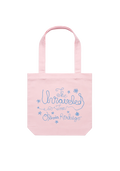 the unraveled tour tote bag