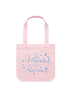 the unraveled tour tote bag