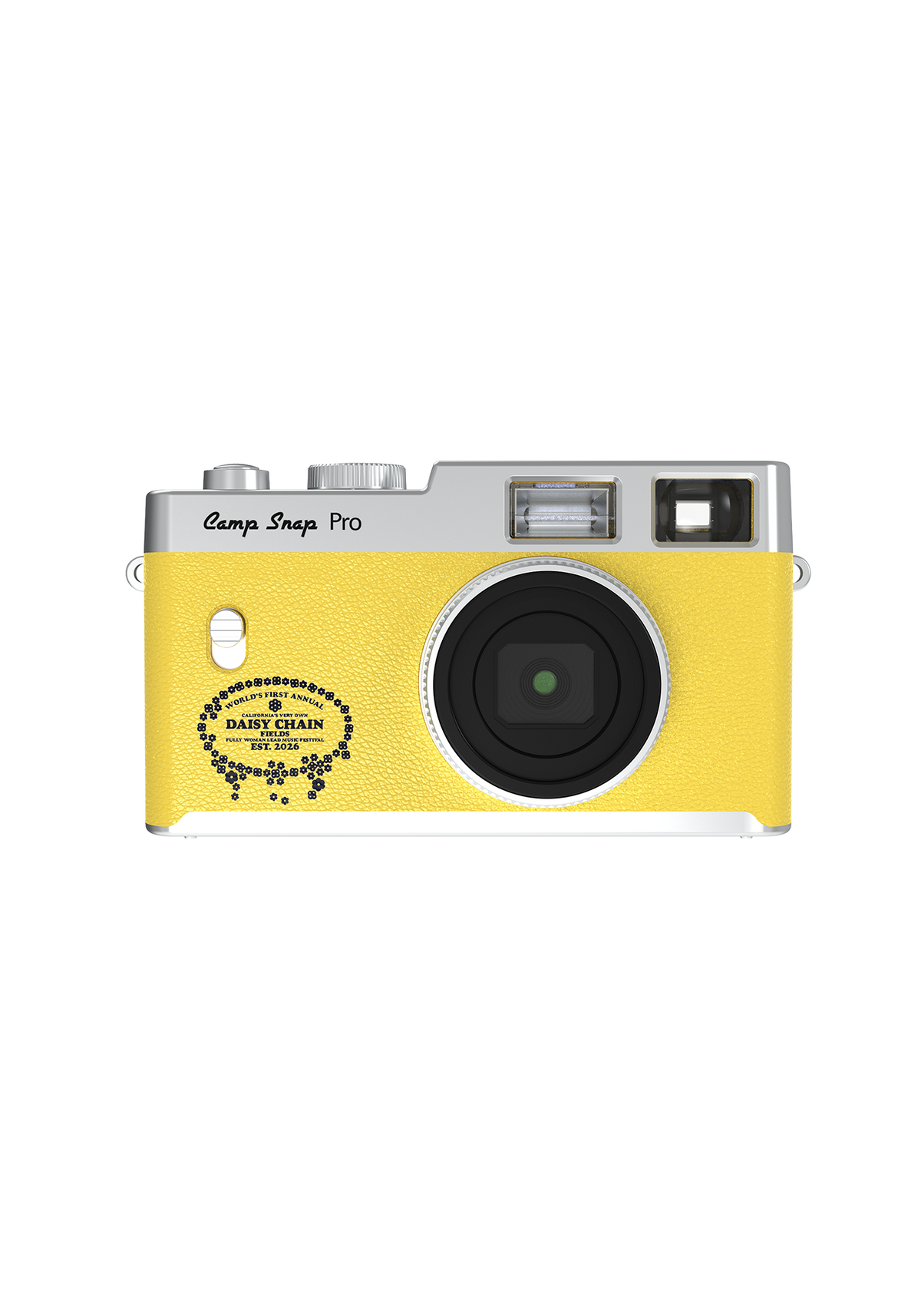 Daisy Chain Fields Camp Snap Pro Screen-Free Digital Camera (Sun Yellow)