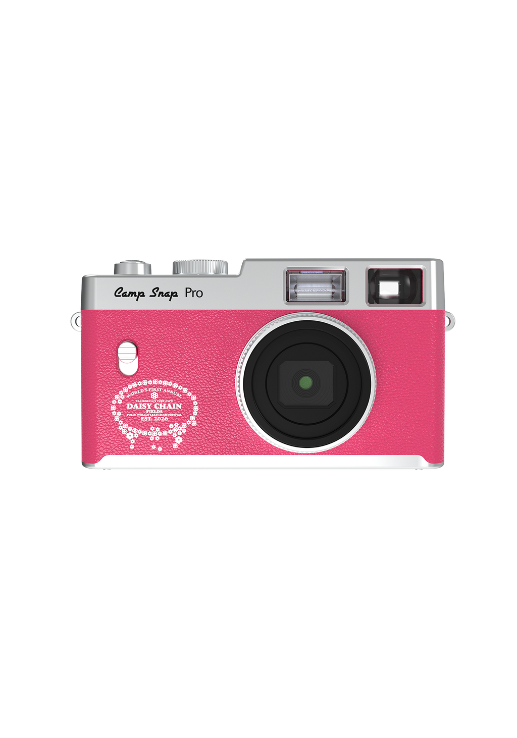 Daisy Chain Fields Camp Snap Pro Screen-Free Digital Camera (Hot Pink)