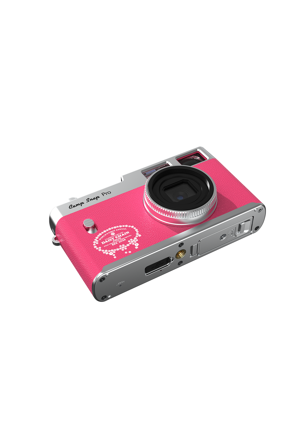 Daisy Chain Fields Camp Snap Pro Screen-Free Digital Camera (Hot Pink)
