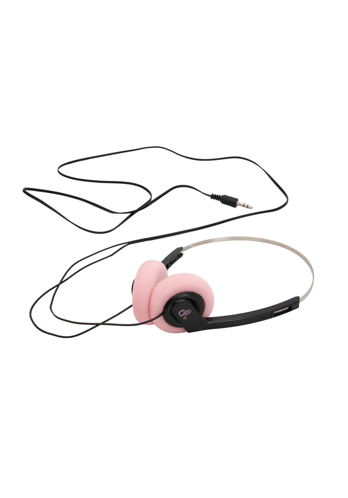 logo portable cassette player and headphones set
