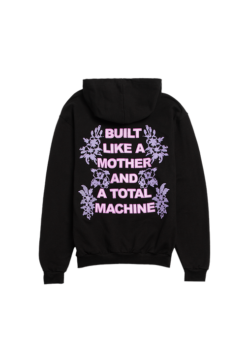 built like a mother zip hoodie
