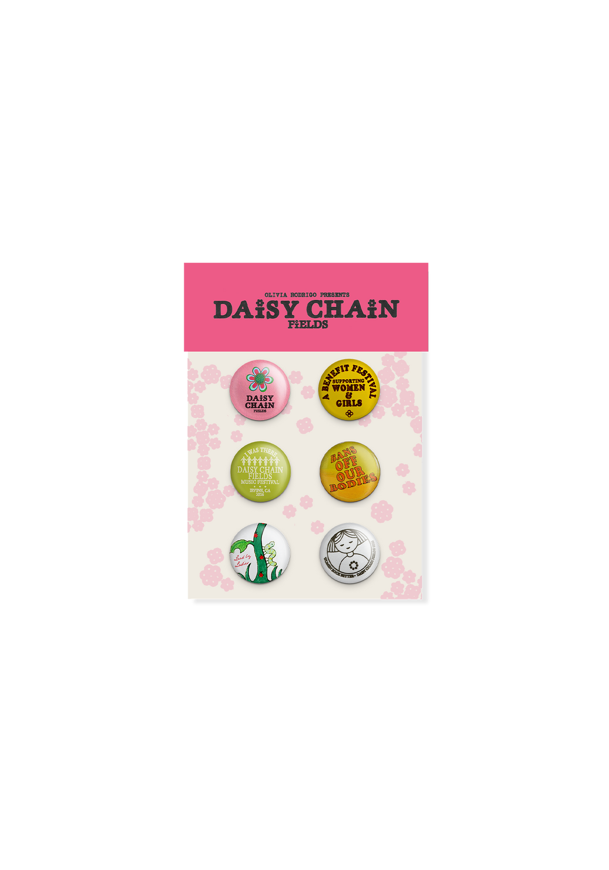 Daisy Chain Fields Pin Set