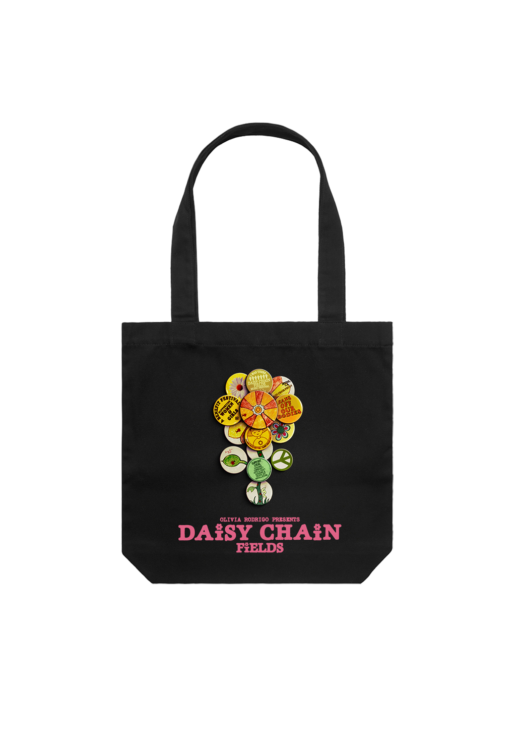Daisy Chain Fields Admat Tote