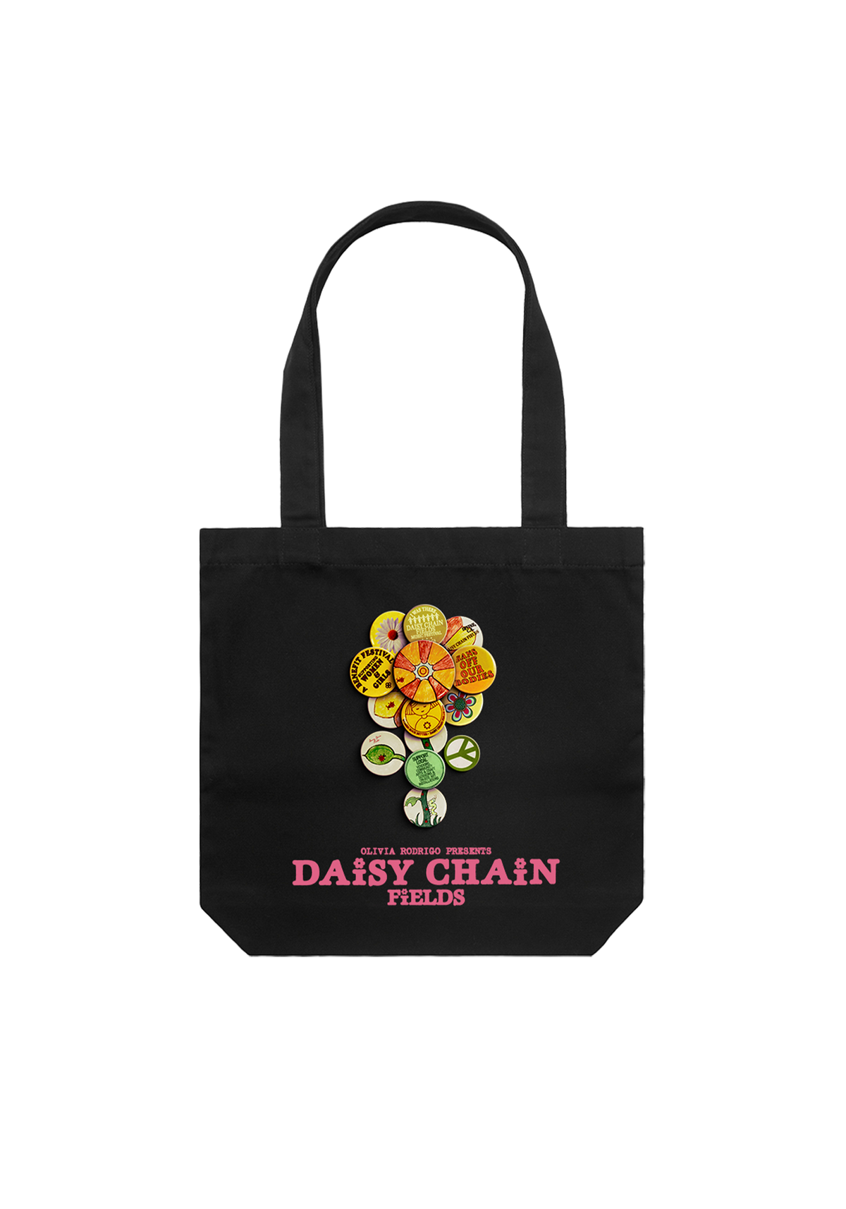 Daisy Chain Fields Admat Tote