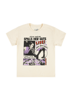 youth GUTS live t-shirt in ivory