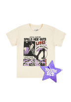 youth GUTS live t-shirt in ivory