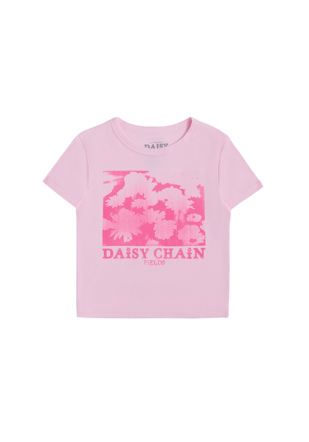 Daisy Chain Fields Inverted Baby Tee