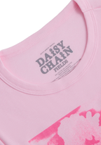 Daisy Chain Fields Inverted Baby Tee