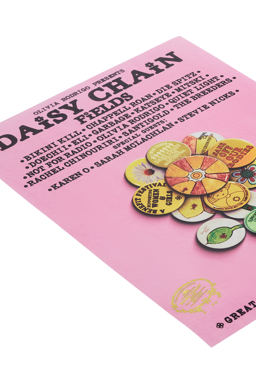 Daisy Chain Festival Admat Poster