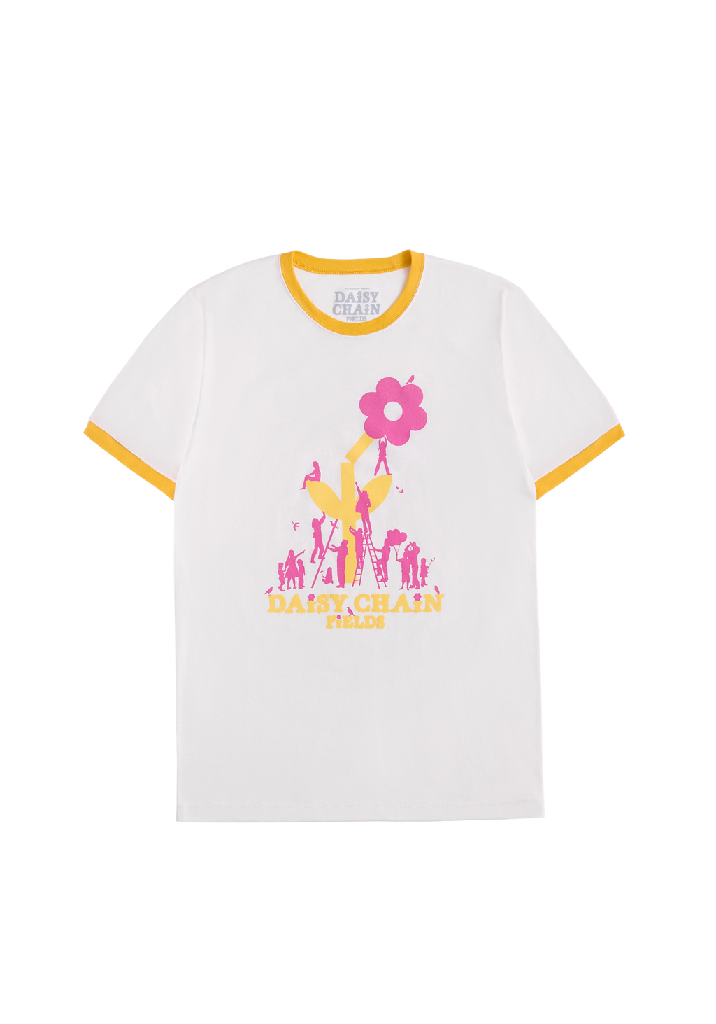 Daisy Chain Fields Ringer T-Shirt