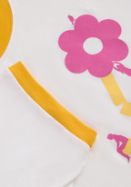 Daisy Chain Fields Ringer T-Shirt