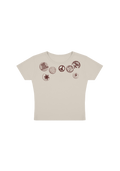 Daisy Chain Fields Pins Baby Tee