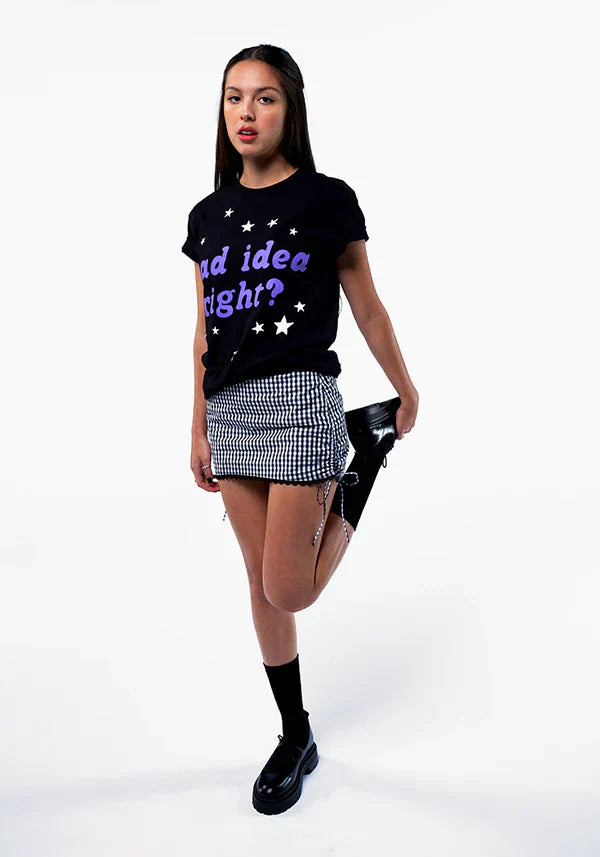 bad idea right? black tee