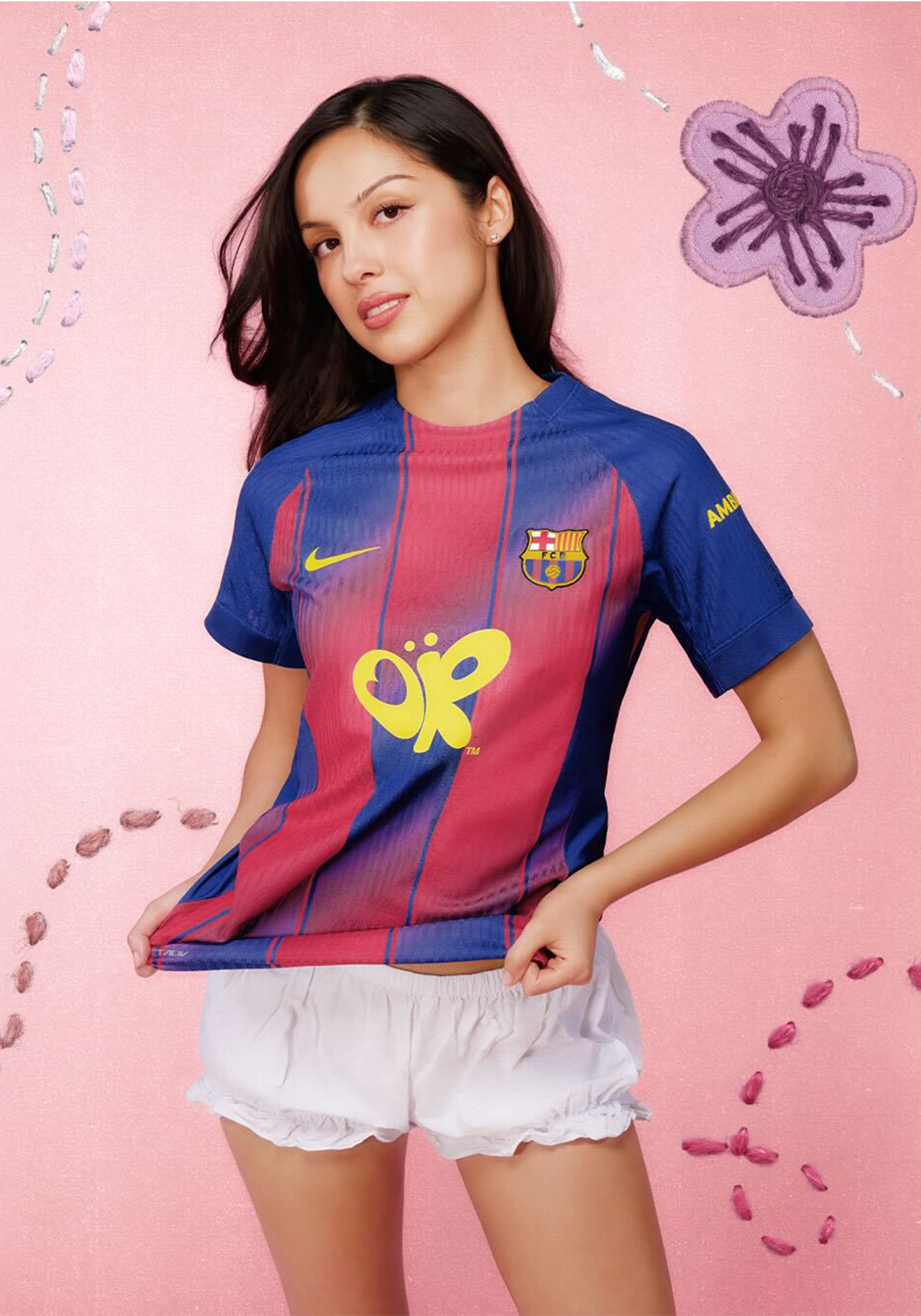 Limited Edition women's shirt FC Barcelona x Olivia Rodrigo 25/26 - Player's Edition